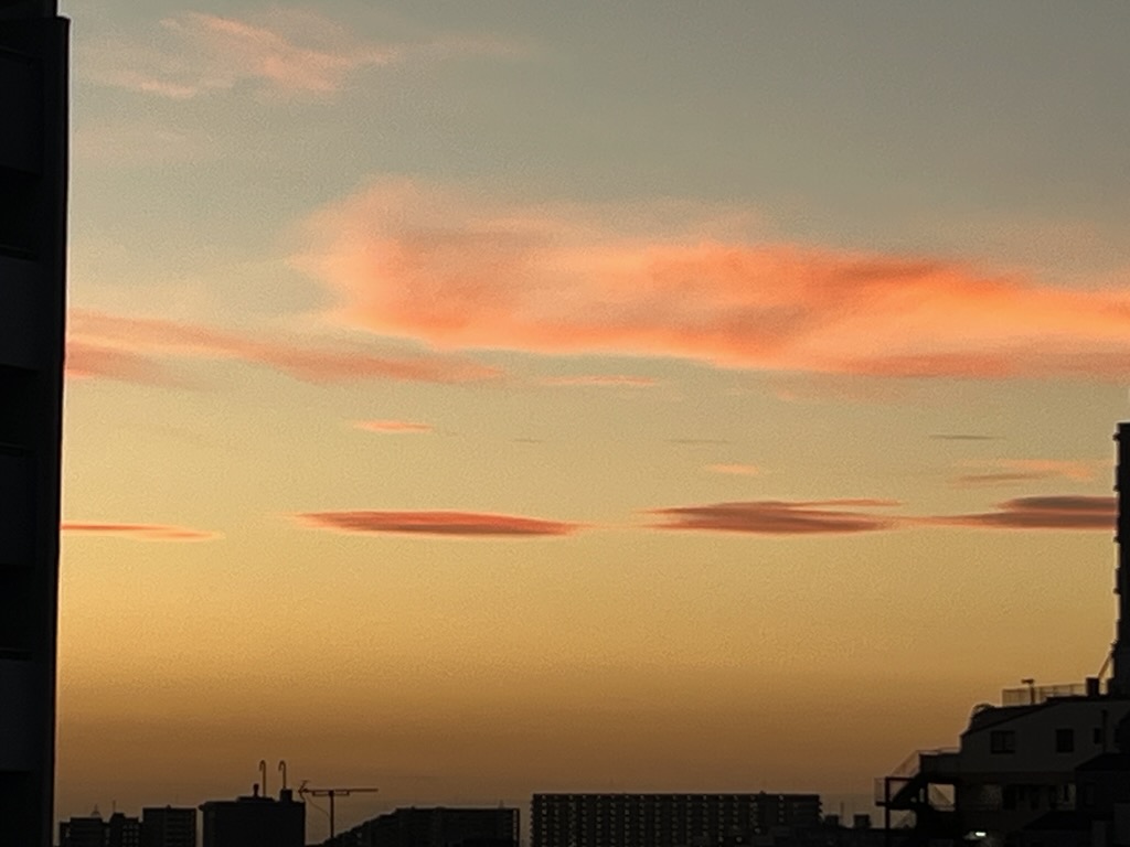 朝の空 南東方面