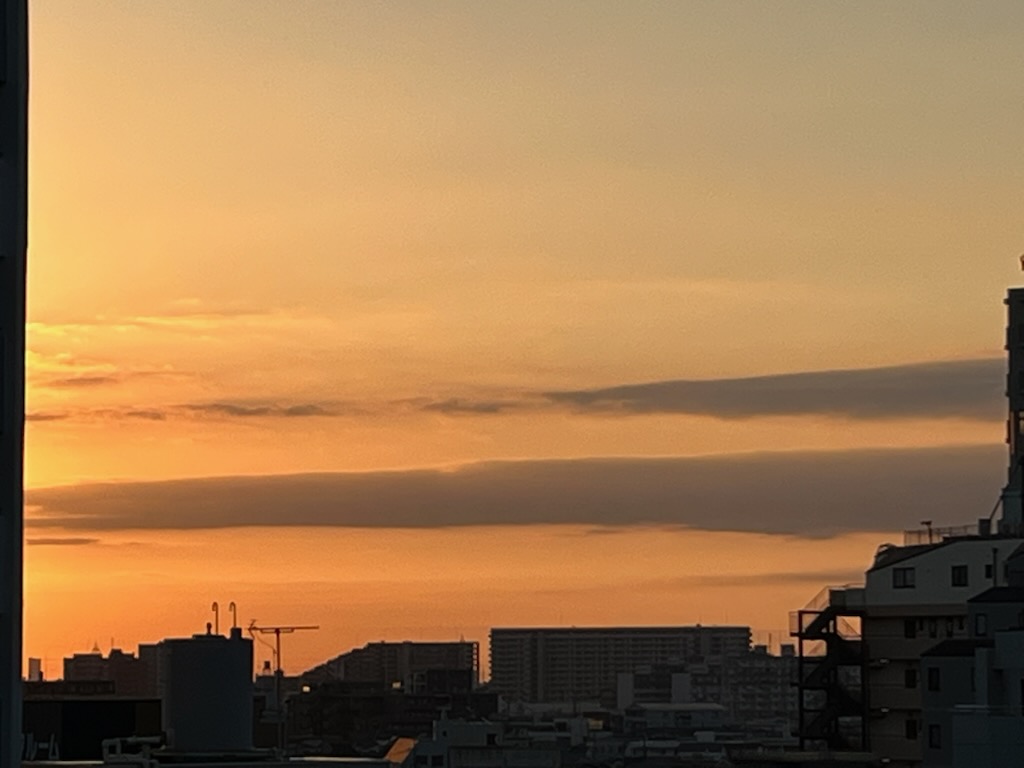朝の空 南東方面