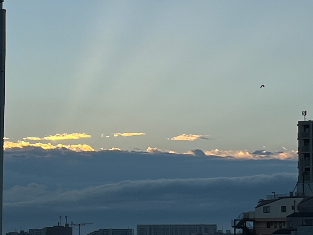 朝の空 南東方面