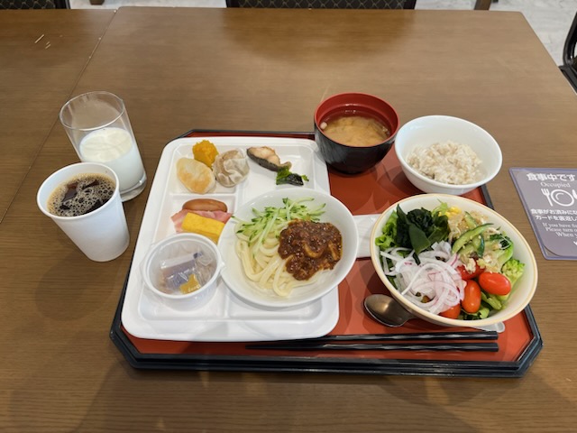 ホテルの朝ごはん