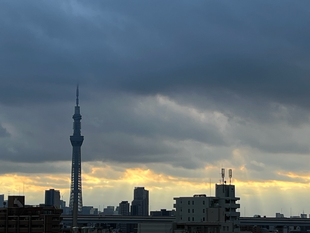 夕方の空