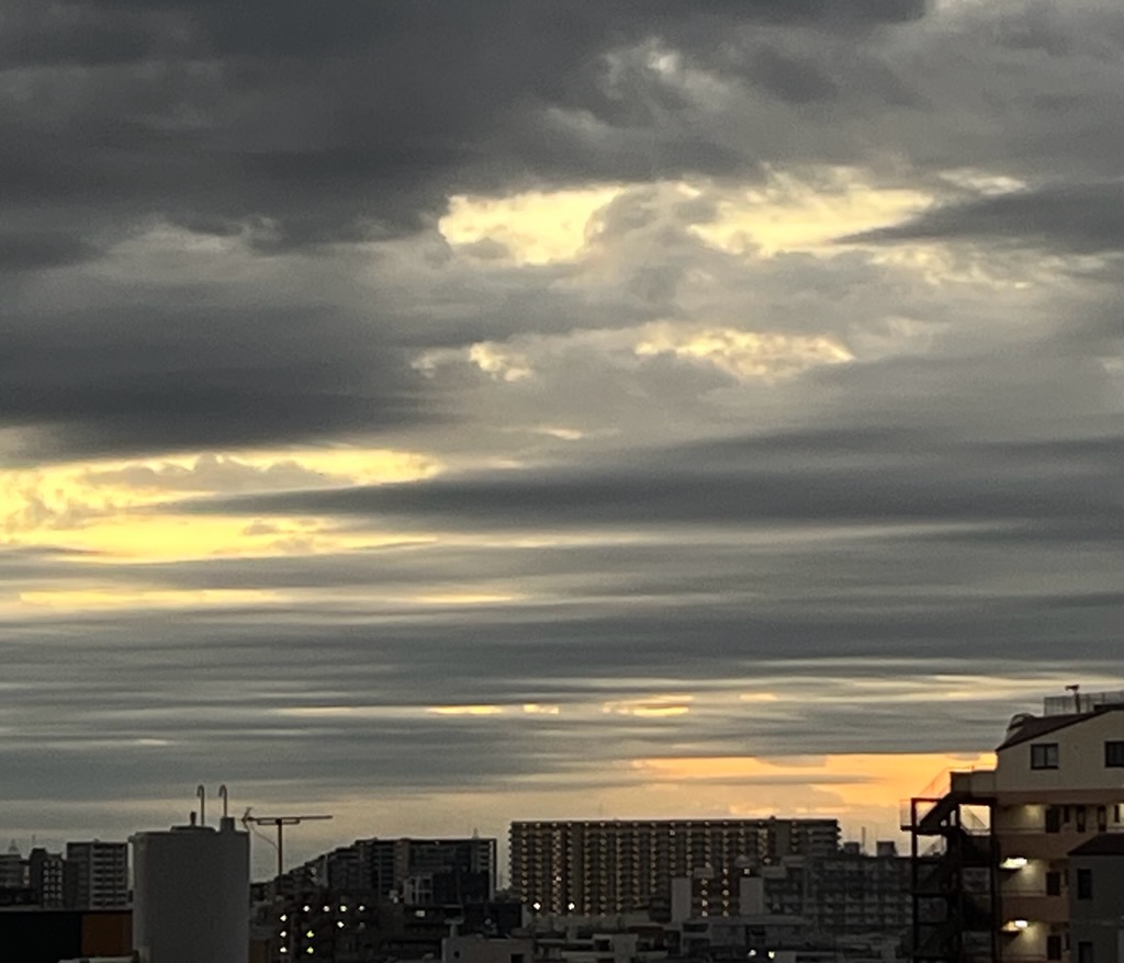 朝の空　南東方面